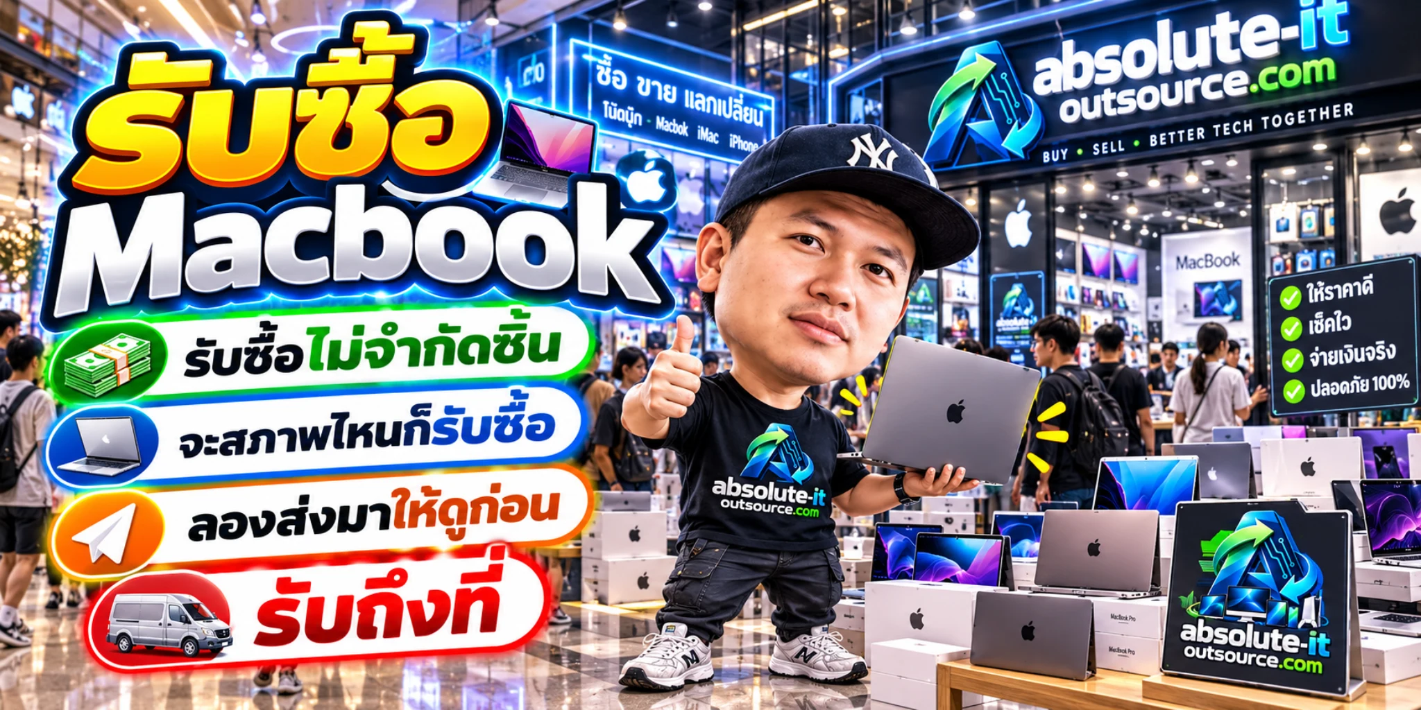 รับซื้อ Macbook