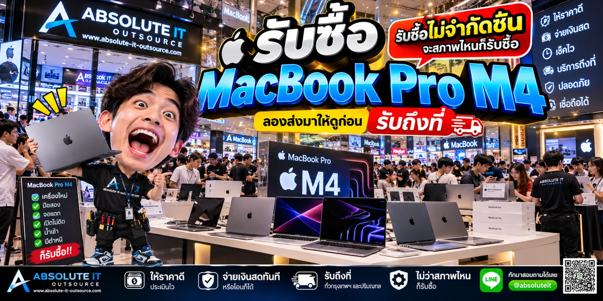 รับซื้อ MacBook Pro M4