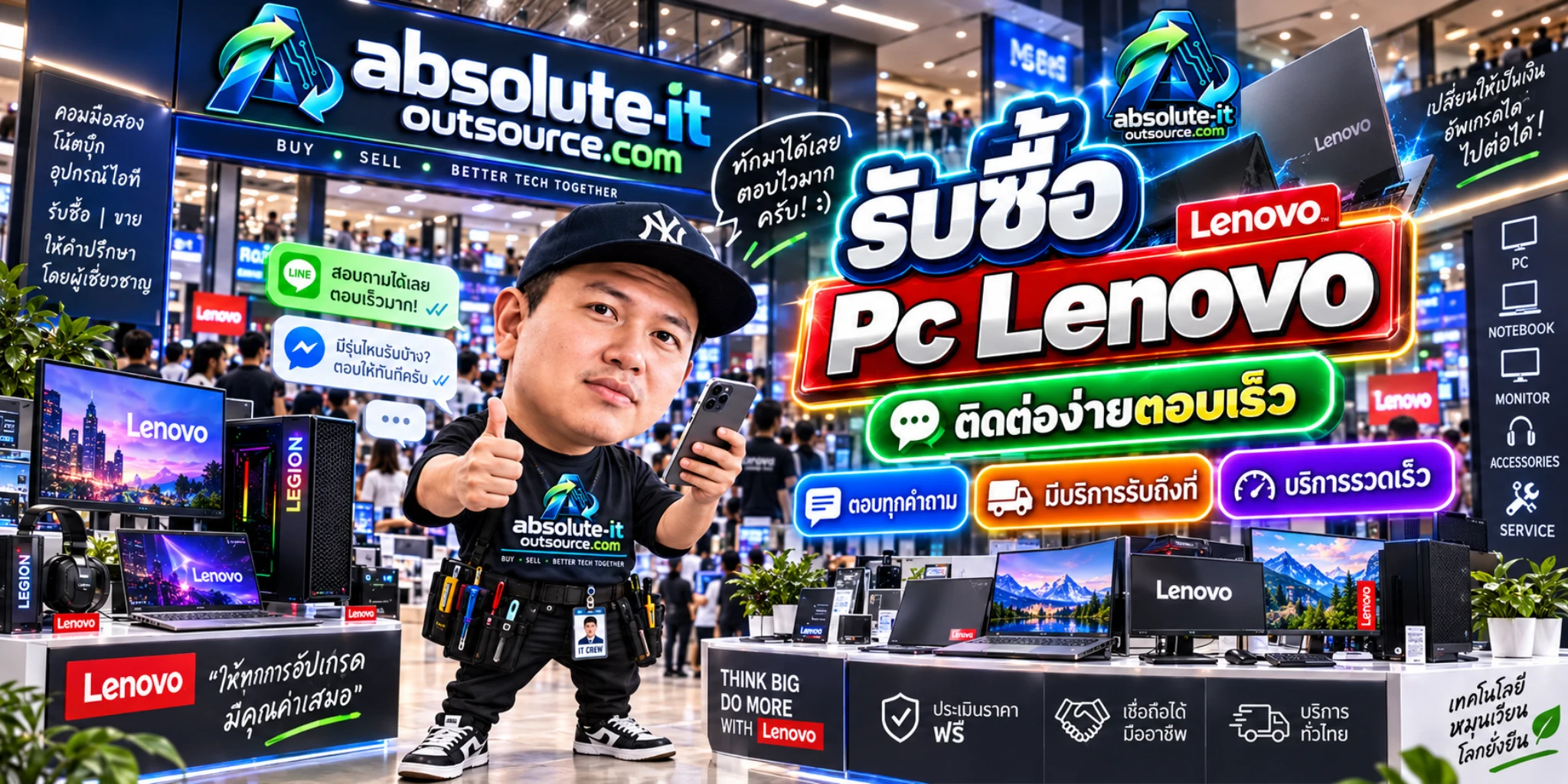 รับซื้อ Pc Lenovo