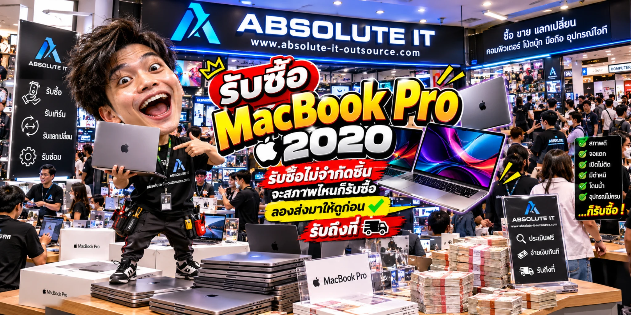 รับซื้อ MacBook Pro 2020