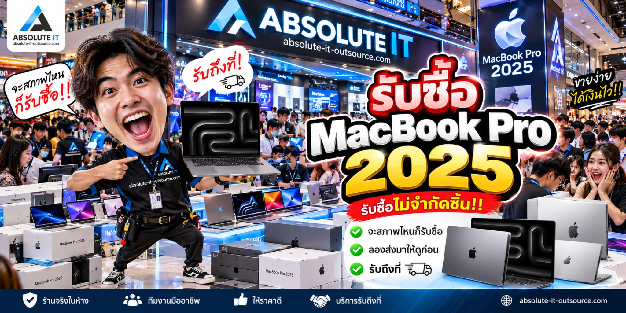 รับซื้อ MacBook Pro 2025