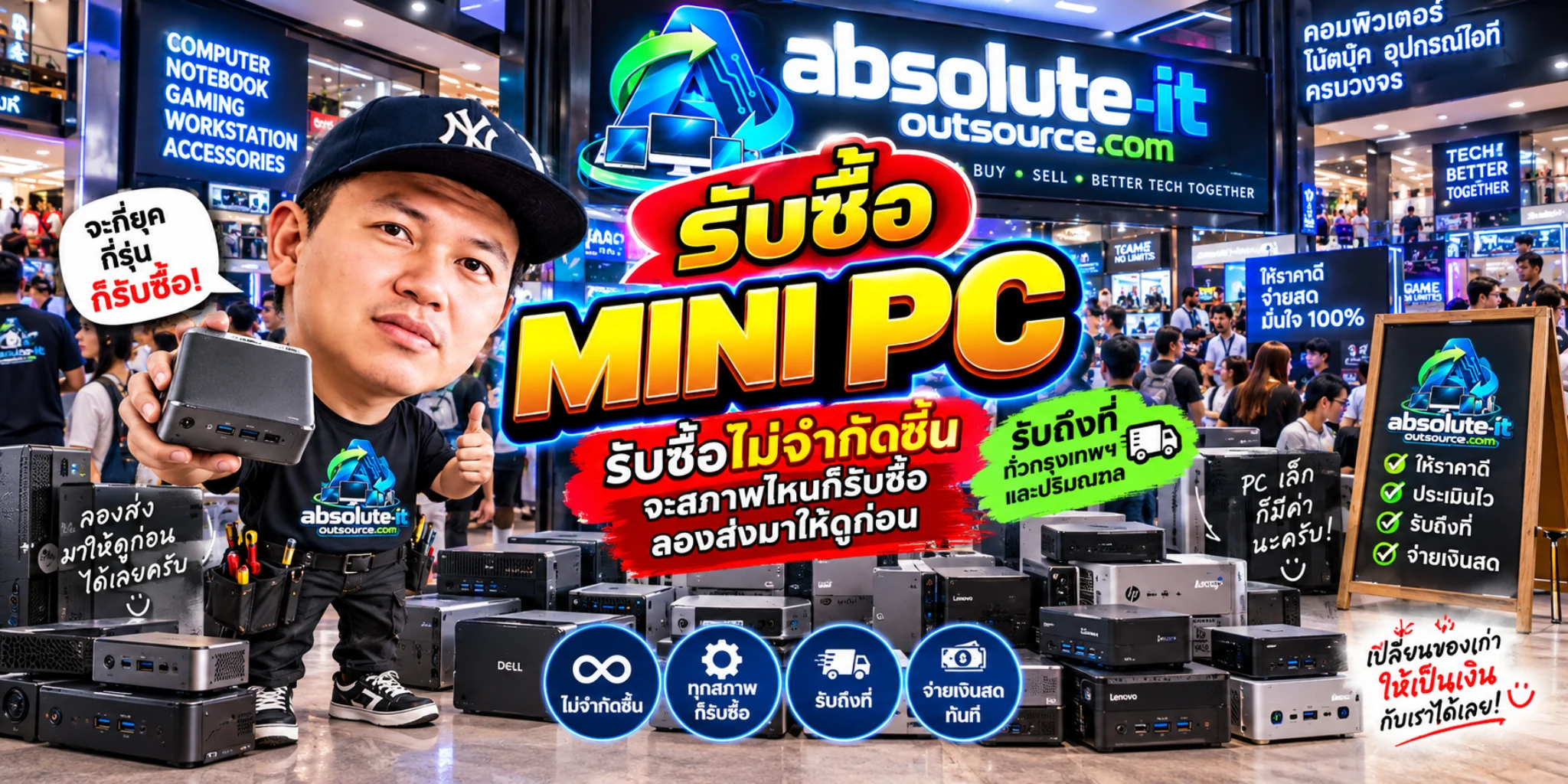 รับซื้อ mini pc