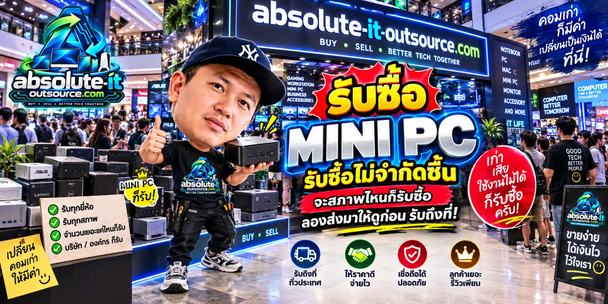 รับซื้อ mini pc