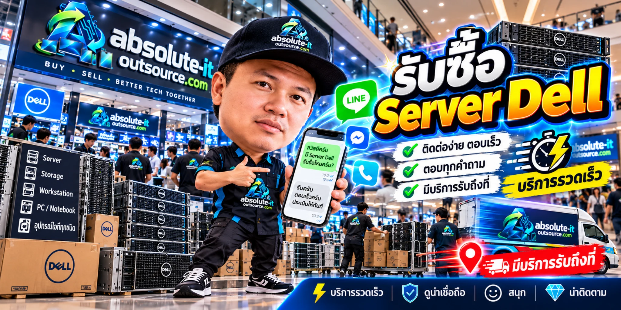 รับซื้อ Server Dell