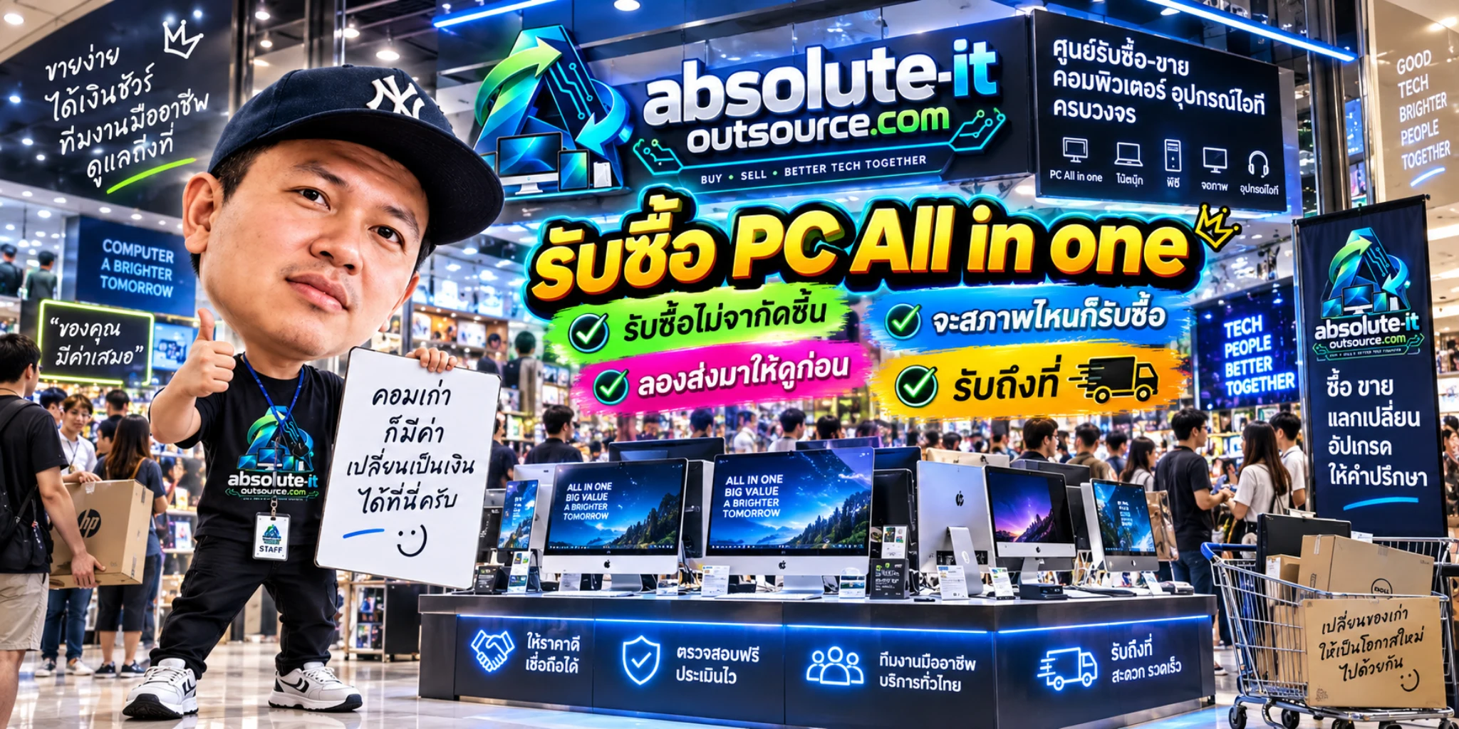 รับซื้อ PC All in one