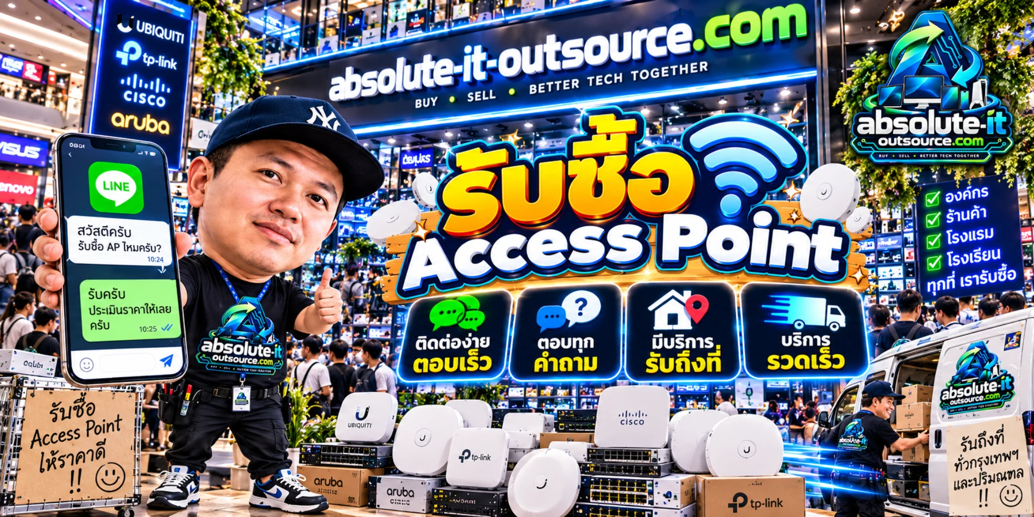 รับซื้อ Access Point