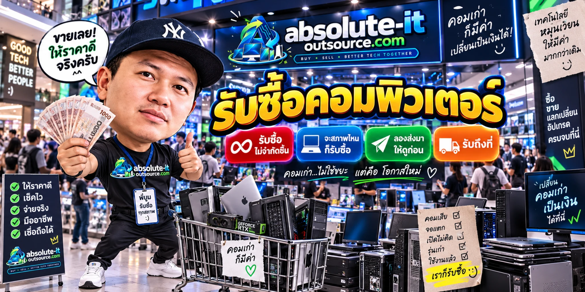 รับซื้อคอมพิวเตอร์
