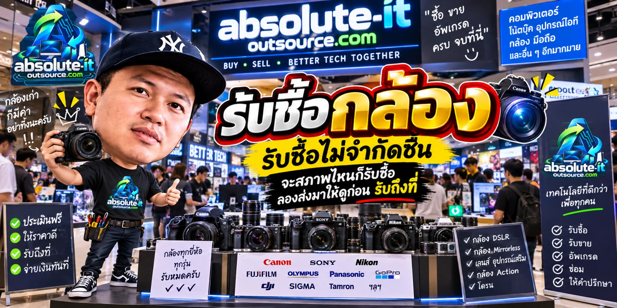 รับซื้อกล้อง